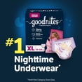 thumbnail image 14 of Goodnites Nighttime Bedwetting Underwear for Girls, Sizes Extra Small - Extra Extra Large, 14 of 15