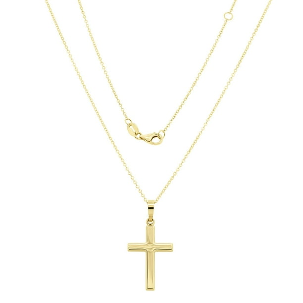 Reversible Cross Necklace 16