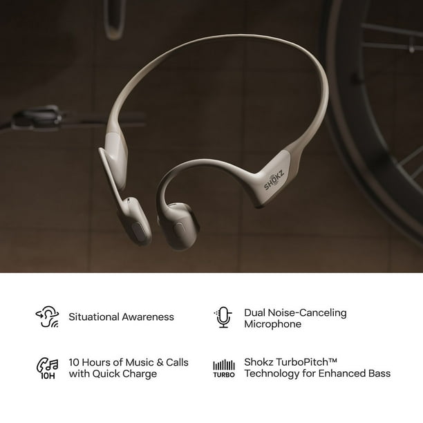 Shokz OpenRun Pro Open-Ear Endurance Wireless Bluetooth Headphones