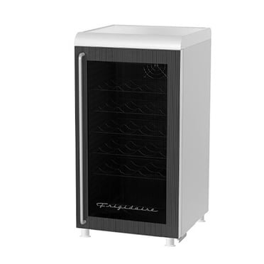 Frigidaire, 117 Can/27 Bottle Retro, Retro Wine/Beverage Center, Built-in Bar Top