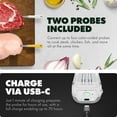 thumbnail image 8 of iQ Sense by Chef iQ Smart Wireless Cooking Thermometer with 2 Probes, 8 of 10