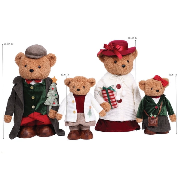 Member's Mark Plush Bear Family, Set of 4 - Samsclub.com