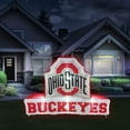 thumbnail image 3 of Logo Brands Ohio State Buckeyes Pre-Lit 7’x10’ Team Inflatable, 3 of 6