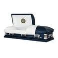 thumbnail image 1 of Titan Casket Military Premier Steel Funeral Casket, Choose Your Style, 1 of 1