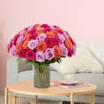 thumbnail image 4 of Member's Mark Rose Vase Arrangement, 100 stems, choose color, 4 of 8