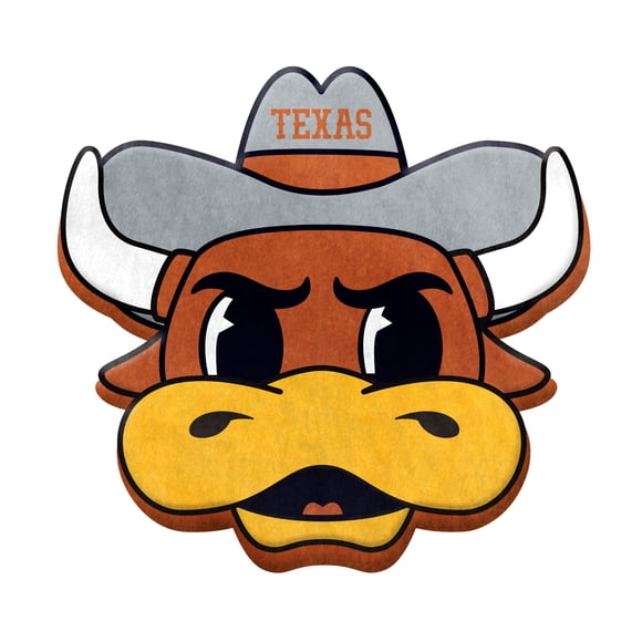 Logo Brands Texas Longhorns Puff Pillow