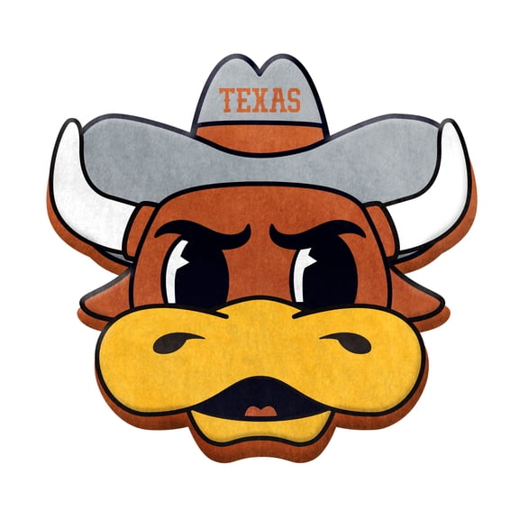 Logo Brands Texas Longhorns Puff Pillow