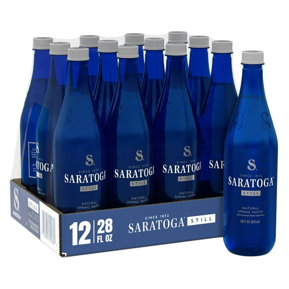 Saratoga Spring Water, 28 fl. oz., 12 pk.