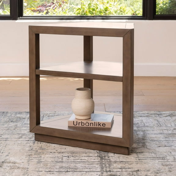 Marlow Solid Wood End Table, Natural