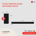 thumbnail image 2 of LG 3.1.2 Channel High-Resolution Audio Sound Bar with Dolby Atmos  - SPD7Y, 2 of 11