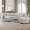 thumbnail image 1 of Nixon Fabric 6-Piece Modular Sectional Set, 1 of 1