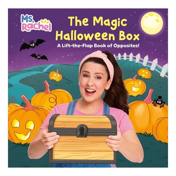 The Magic Halloween Box: A Lift-the-Flap Book of Opposites! by Ms. Rachel, Board Book