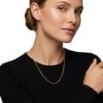 thumbnail image 4 of Diamond Cut Cable Link Chain Solid in 14K Gold, 4 of 4