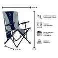 thumbnail image 3 of Logo Brands Dallas Cowboys Hard Arm Chair, 3 of 6
