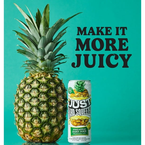 Just Hard Squeezed Hard Juice Variety Pack, 12 fl. oz. can, 12 pk