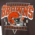 thumbnail image 4 of Cleveland Browns Adult Crewneck T-Shirt, 4 of 5