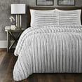 thumbnail interactive-video image 1 of Member's Mark Faux Fur Down Alternative Comforter Set, Assorted Sizes, 1 of 7