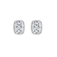 thumbnail image 2 of Lab Created Fancy Cut Diamond Stud Earrings in 14K Gold, 2 of 6
