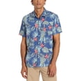 thumbnail image 1 of Hurley Men's Boardwalk Button-Up Shirt, 1 of 11