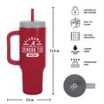 thumbnail image 3 of Logo Brands Alabama Crimson Tide Stainless Steel Leakproof Tumbler, 3 of 6