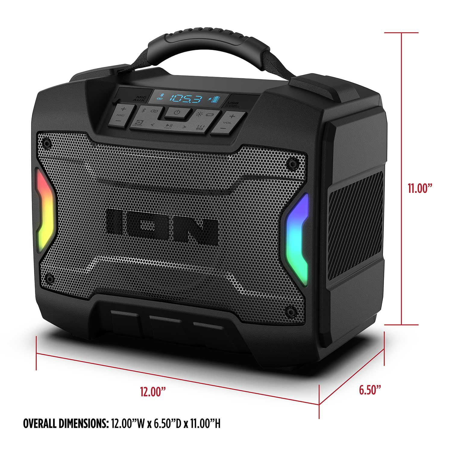 ION Audio Tailgater TD Rugged Bluetooth Speaker - Samsclub.com