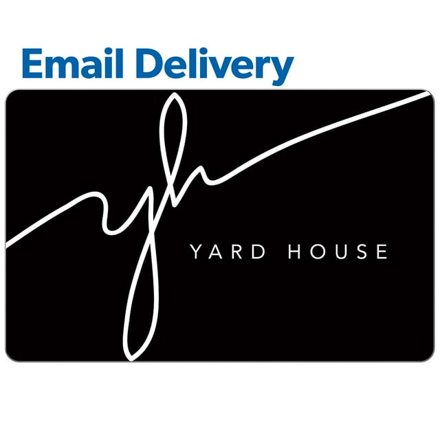 Yard House Email Delivery Gift Card, Various Amounts