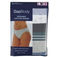 thumbnail image 10 of GapBody Women's 5-Pack Organic Cotton Stretch Bikini, 10 of 12