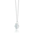 thumbnail image 4 of Lab Created Solitaire Diamond Pendant Necklace in 18K Gold, 4 of 7