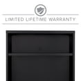 thumbnail image 8 of Hirsh 36" Wide 2 Drawer Lateral Combo File Cabinet, Black, 8 of 11