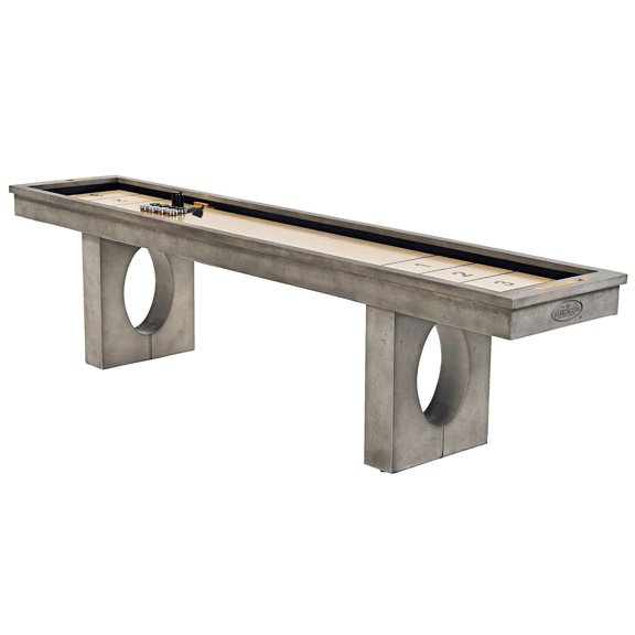 Barrington Billiards 11' Aurora Outdoor Shuffleboard Table With All-Weather Playfield & 8-Puck Set