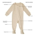 thumbnail image 4 of Member's Mark Baby 4 Pack Tight Fit Sleep & Play, 4 of 7