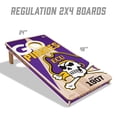 thumbnail image 5 of YouTheFan East Carolina Pirates 2'x4' Cornhole Board Set, 5 of 6