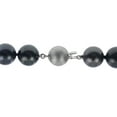thumbnail image 3 of Graduated Cultured Tahitian Pearl Necklace in 18K Gold, 3 of 4