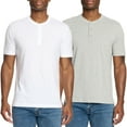 thumbnail image 1 of WP Weatherproof Men's 2 Pack Short Sleeve Henley, 1 of 5