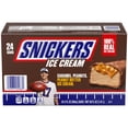 thumbnail image 1 of SNICKERS Chocolate Caramel Peanut Butter Ice Cream Bars, Frozen, 2 oz., 24 ct., 1 of 12