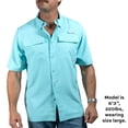 thumbnail image 6 of Habit Men's Short Sleeve 50+ UPF Fishing Shirt, 6 of 8