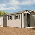thumbnail image 13 of Lifetime 8' x 17.5' Outdoor Storage Shed Dual Entry, Tan, 13 of 25