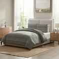thumbnail image 2 of details by Becki Owens Pick Stitch Stripe 3-Piece Comforter Set, Assorted Sizes, 2 of 5