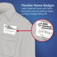 thumbnail image 5 of Avery Flexible Adhesive Name Badge Labels, 3.38 x 2.33, White, 160/Pack, 5 of 6