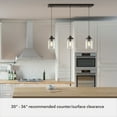 thumbnail image 6 of Hunter Devon Park with Clear Glass Ceiling Light Fixture, 6 of 9