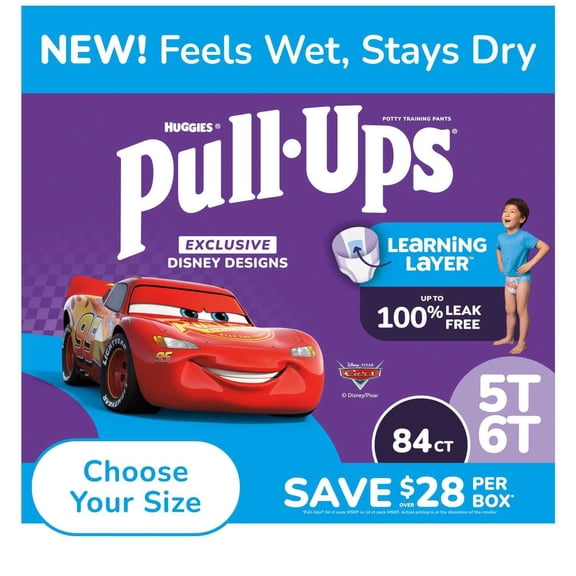 Pull-Ups Training Pants for Boys, Sizes 2T-6T