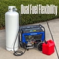 thumbnail image 5 of 12500/9500–Watt Westinghouse Dual Fuel Portable Generator + Remote Electric Start, 5 of 13