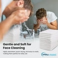 thumbnail image 8 of Hometex Microfiber Cleaning Cloths, 100 pack, 12" x 12", White, 8 of 8