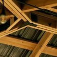 thumbnail image 10 of Backyard Discovery Barrington Cedar Gazebo with Powerport, Choose Size, 10 of 13