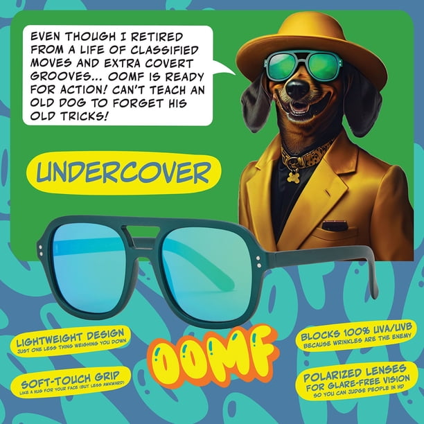OOMF Undercover Men's Pilot Sunglasses - Samsclub.com