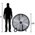 thumbnail image 2 of Ecomax 42" High Velocity Drum Fan, 2 of 10