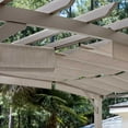 thumbnail image 3 of Member's Mark 12' x 16' Galvanized Steel Pergola Light Brown, 3 of 7
