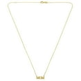 thumbnail image 2 of Mom Script Pendant Necklace in 14K Gold, 2 of 9