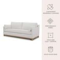 thumbnail image 2 of details by Becki Owens Seraphina Sofa With Natural Wood Base, Assorted Colors, 2 of 16