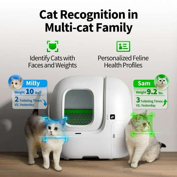 Petkit Purobot Max Pro AI-Powered Smart Litter Box with Visual